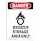 Signmission Safety Sign, OSHA Danger, 14" Height, 14" Length, Portrait OS-DS-D-1014-V-2047 - alternate 1